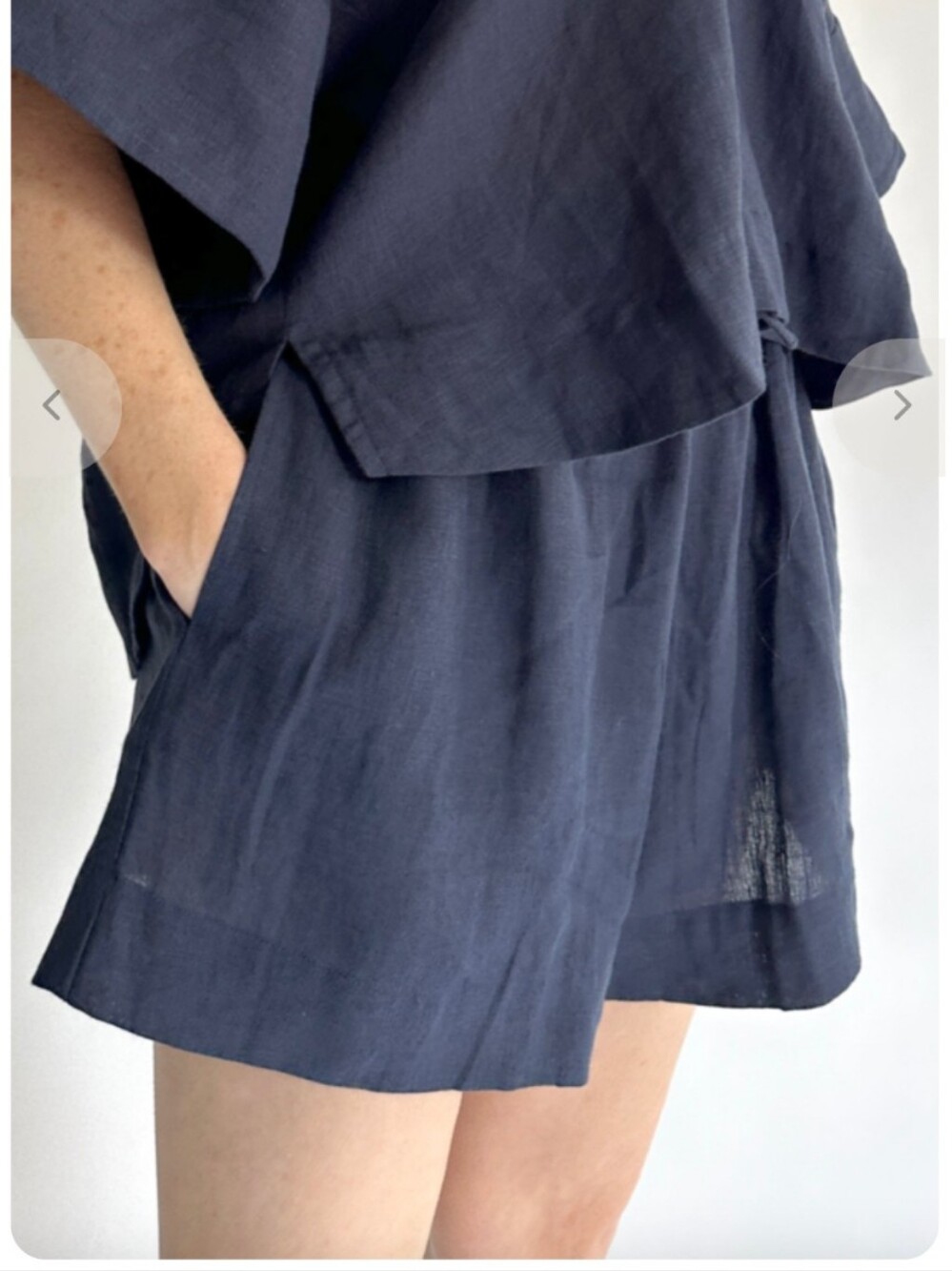 Mamene Linen Vacation Shorts